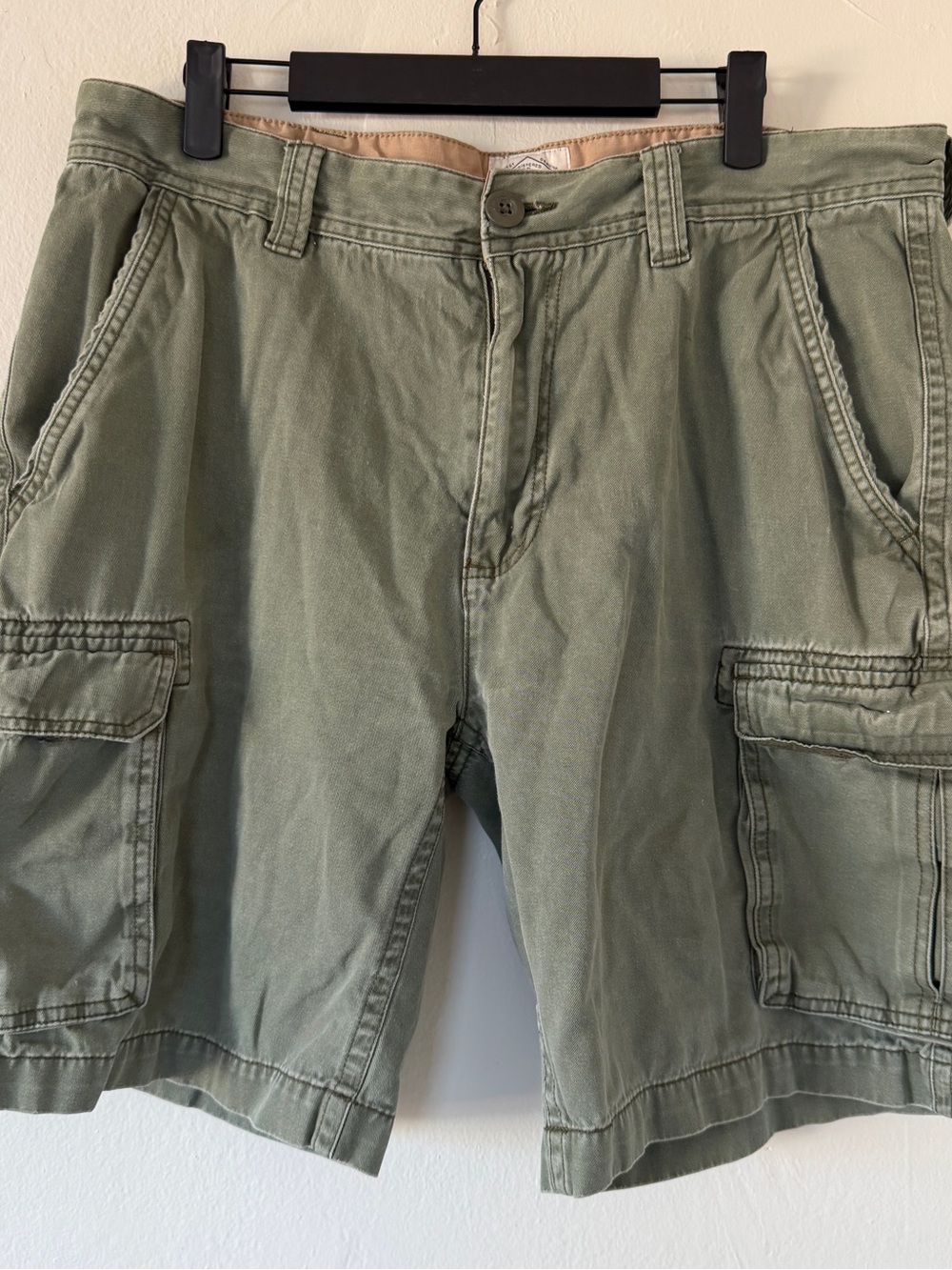 St. John's Bay Olive Green Cargo Shorts